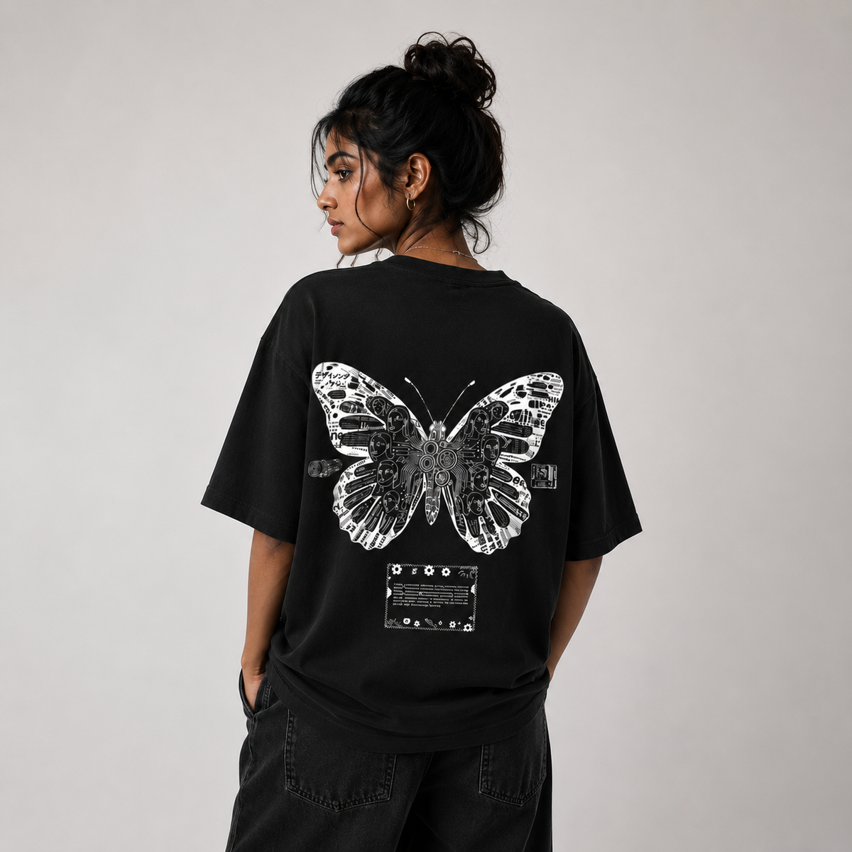 Butterfly Oversized Tee | Limited Edition T-Shirt