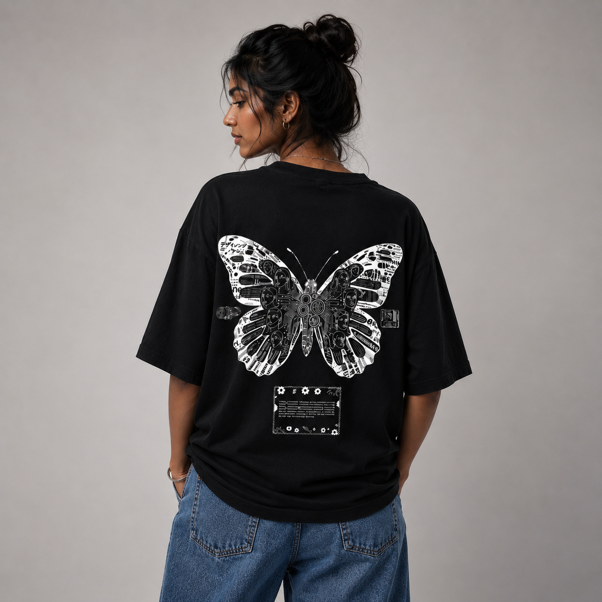 Butterfly Oversized Tee | Limited Edition T-Shirt