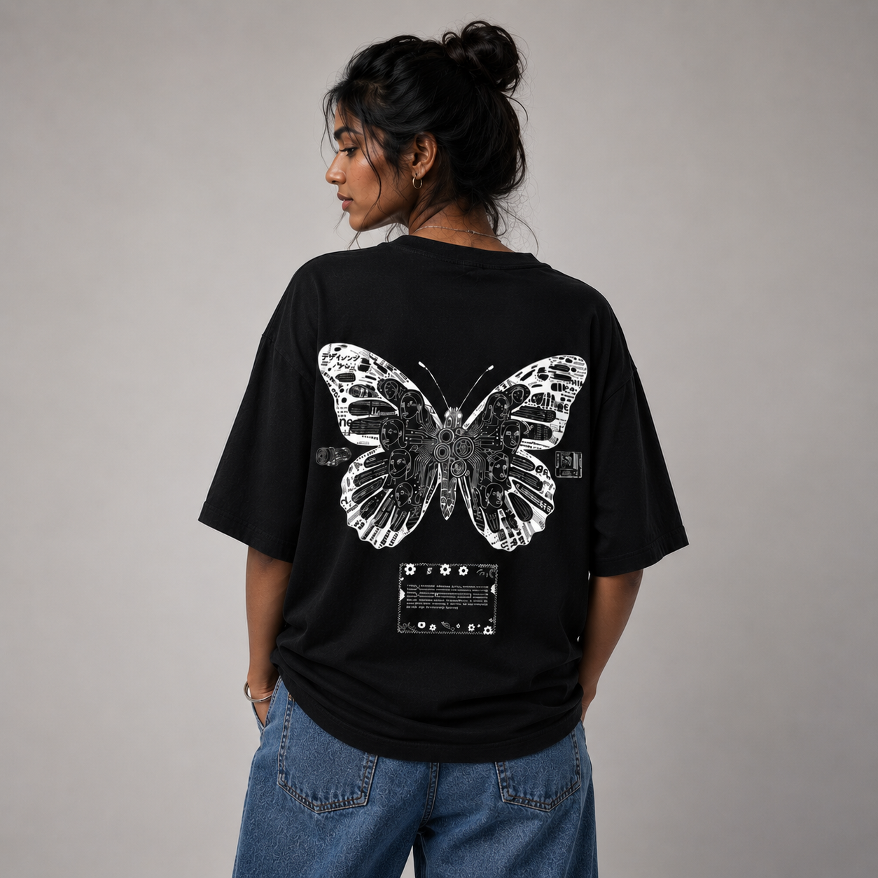 Butterfly Oversized Tee | Limited Edition T-Shirt