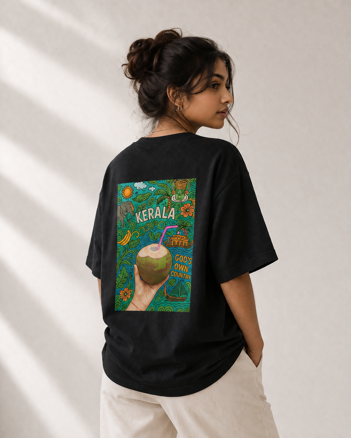 Kerala — God’s Own Country Oversized T-Shirt